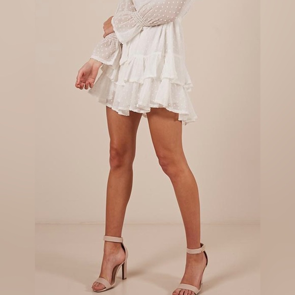 COULD YOU TELL DRESS IN WHITE - Picture 3 of 11